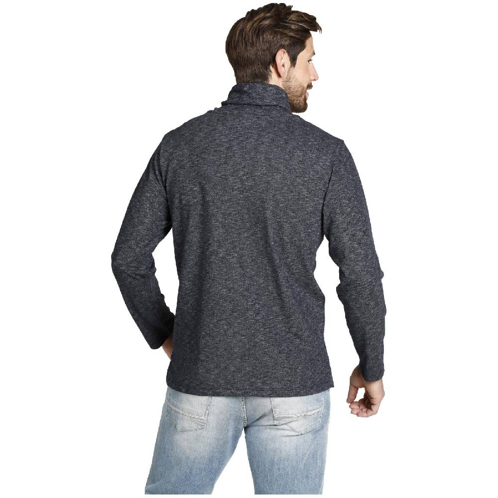 Jan Vanderstorm Sweatshirt HAGEN blau melange Begrenzt auf 3 Tage