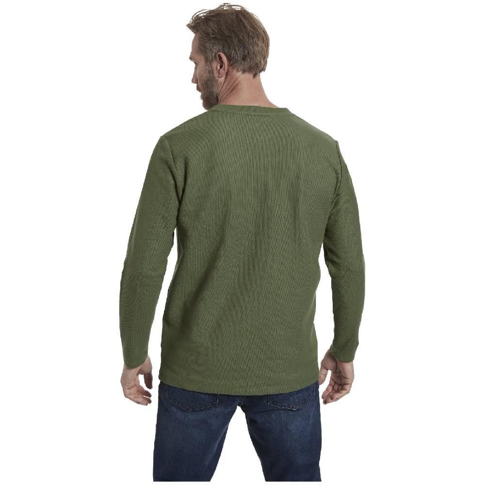 Jan Vanderstorm Langarmshirt IVOR oliv Speichern exportieren