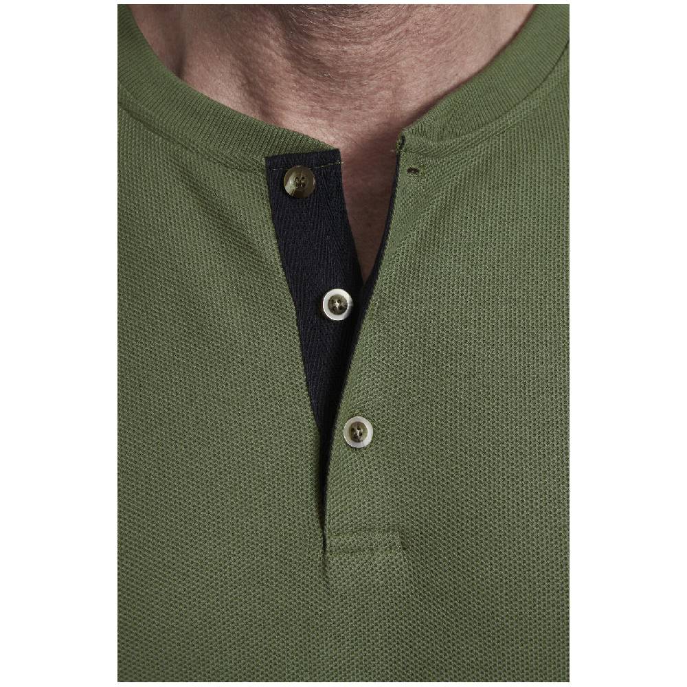 Jan Vanderstorm Langarmshirt IVOR oliv Speichern exportieren