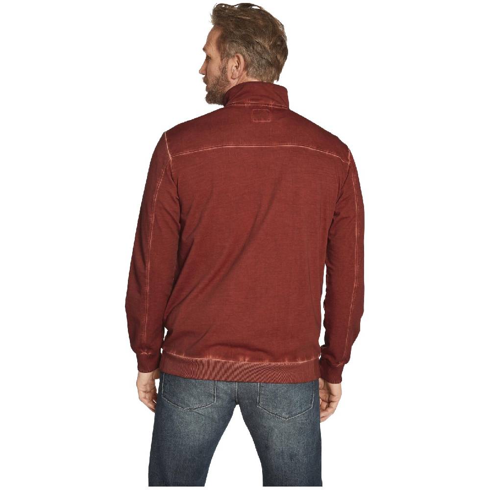 Jan Vanderstorm Sweatjacke SIVID rot zollfrei