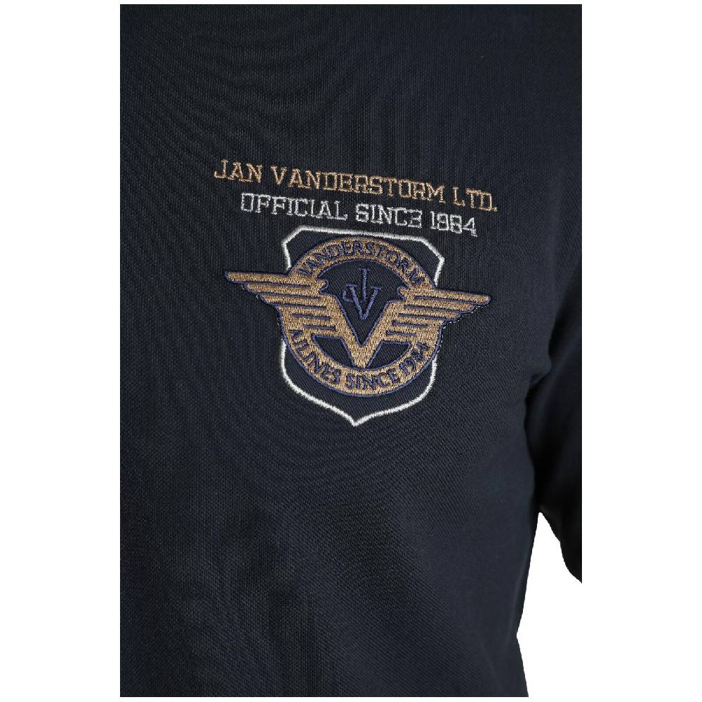 Jan Vanderstorm Sweatshirt BALDREK dunkelblau Günstiger Verkauf