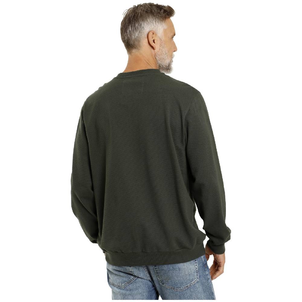Jan Vanderstorm Sweatshirt VILJAR oliv Meist gekauft