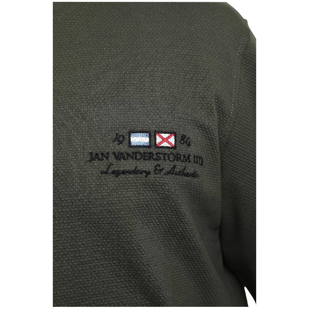 Jan Vanderstorm Sweatshirt VILJAR oliv Meist gekauft