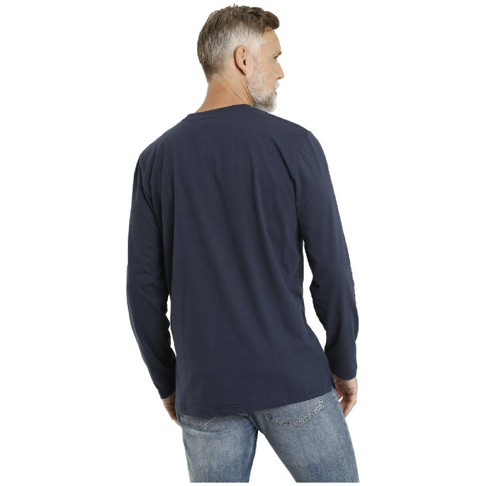 Jan Vanderstorm Langarmshirt STAAF dunkelblau Blitzverkäufe