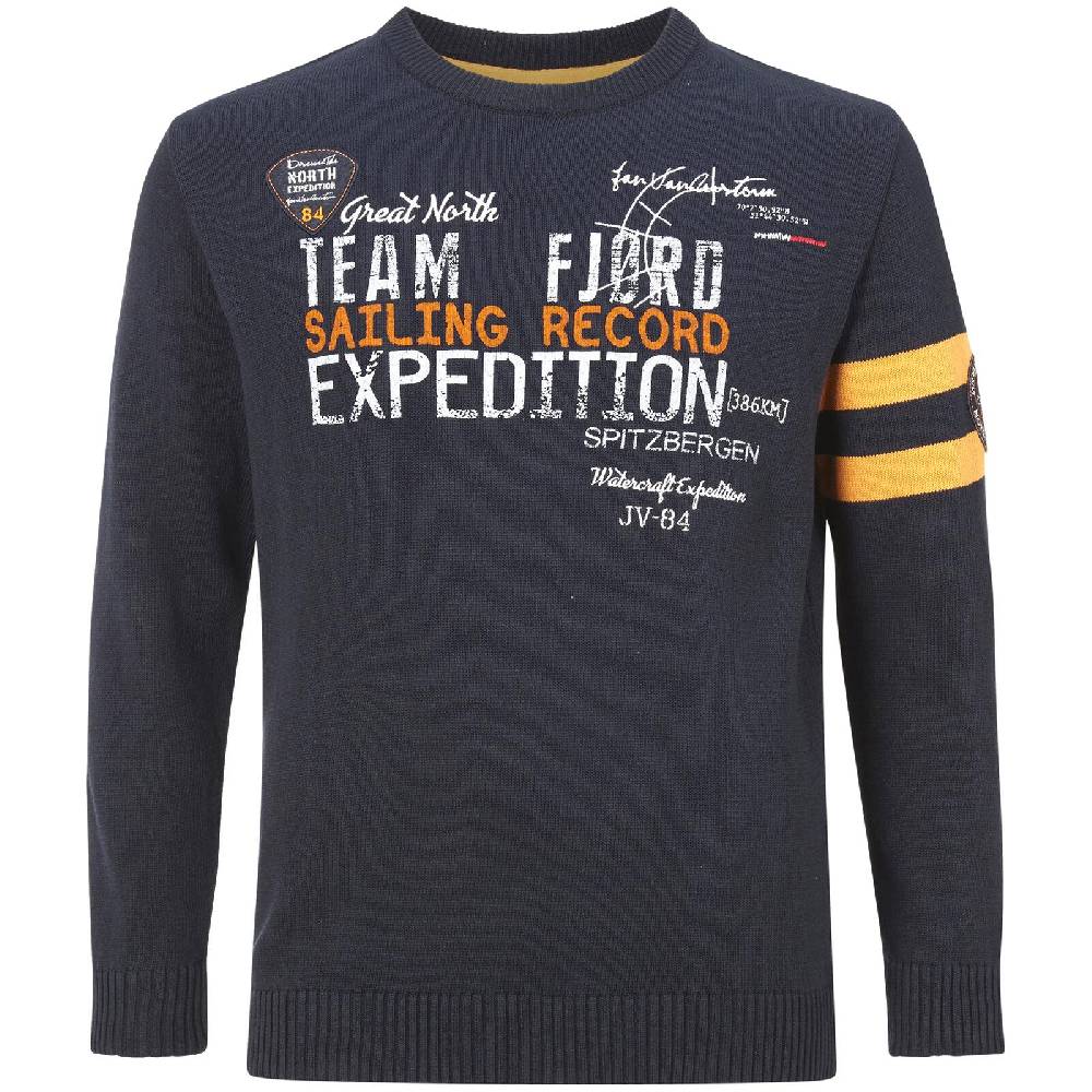 Jan Vanderstorm Pullover JESPER dunkelblau Limitierter Zeitrabatt