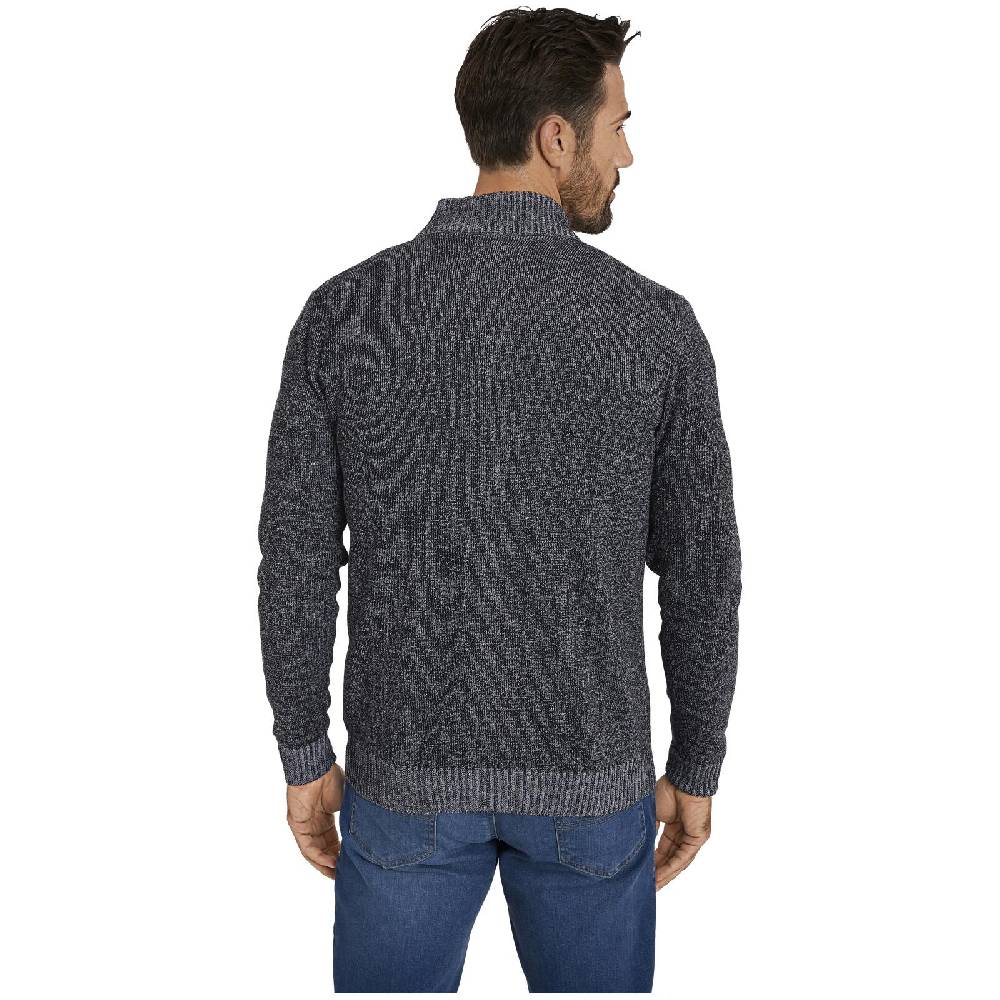 Jan Vanderstorm Strickjacke INGRABAN dunkelgrau melange Günstig kaufen