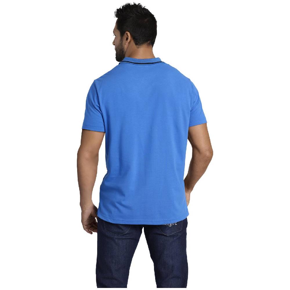 Jan Vanderstorm Poloshirt HALLFRED blau Versandkostenfrei