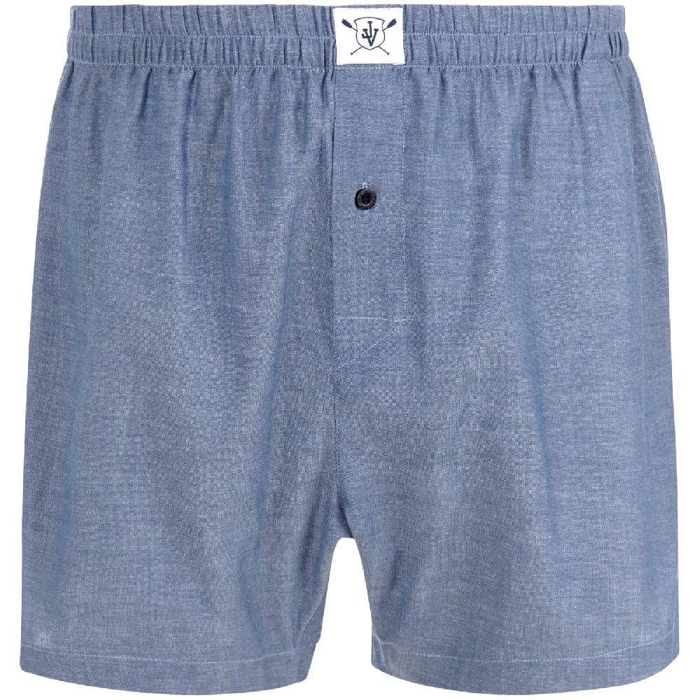 Jan Vanderstorm 3er Pack Boxershorts RIKU blau gemustert Jubiläumsangebot