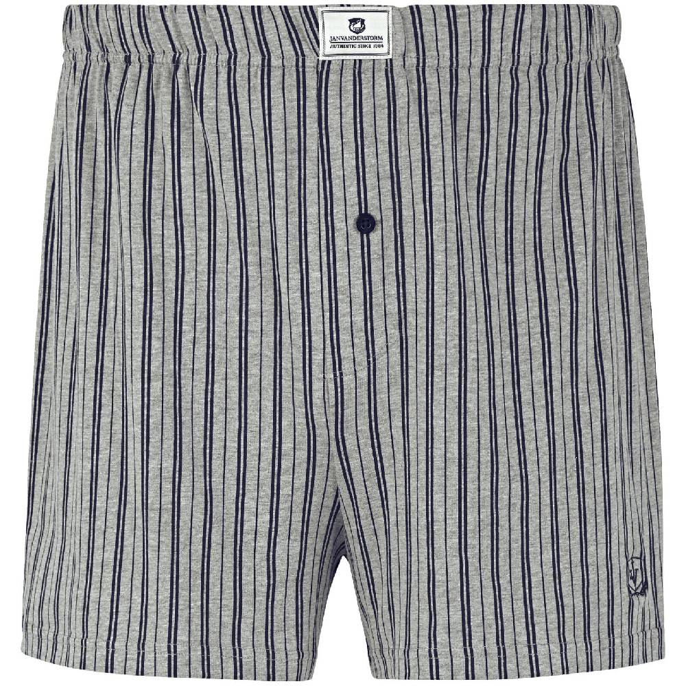 Jan Vanderstorm 2er Pack Boxershorts THURE blau grau Bestseller