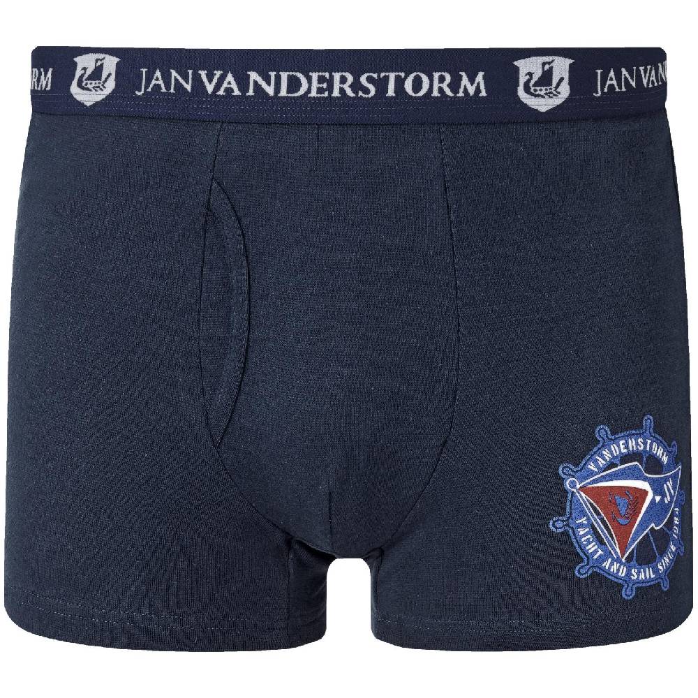 Jan Vanderstorm 2er Pack Retropant HARRI grau blau Nur für heute