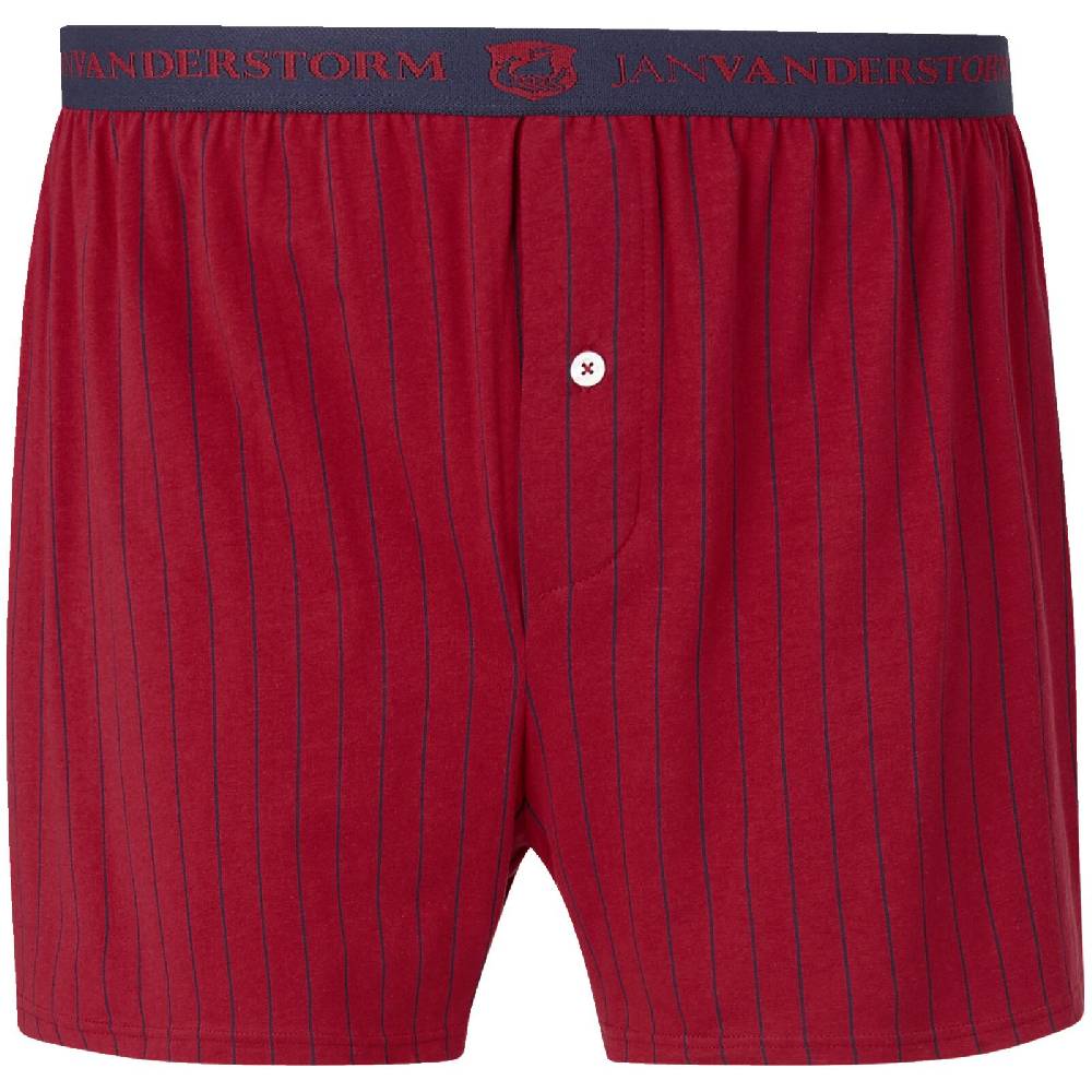Jan Vanderstorm 2er Pack Boxershorts NICKE rot dunkelblau Discount Store für neue Produkte