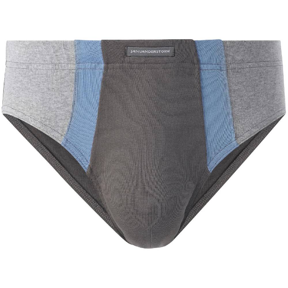 Jan Vanderstorm 4er Pack Sportslip FINNBARR dunkelgrau Clearance-Verkauf
