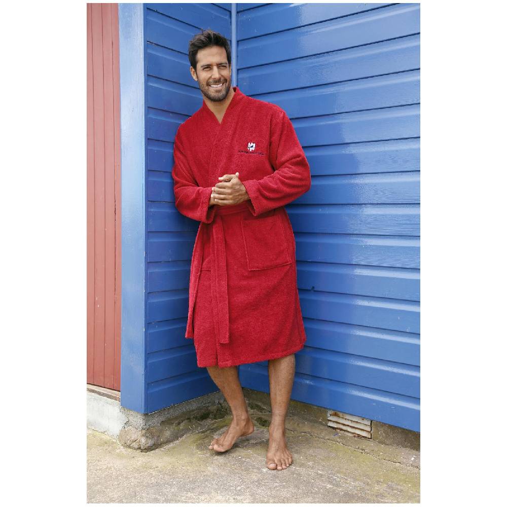 Jan Vanderstorm Bademantel JANNING rot Begrenztes Angebot