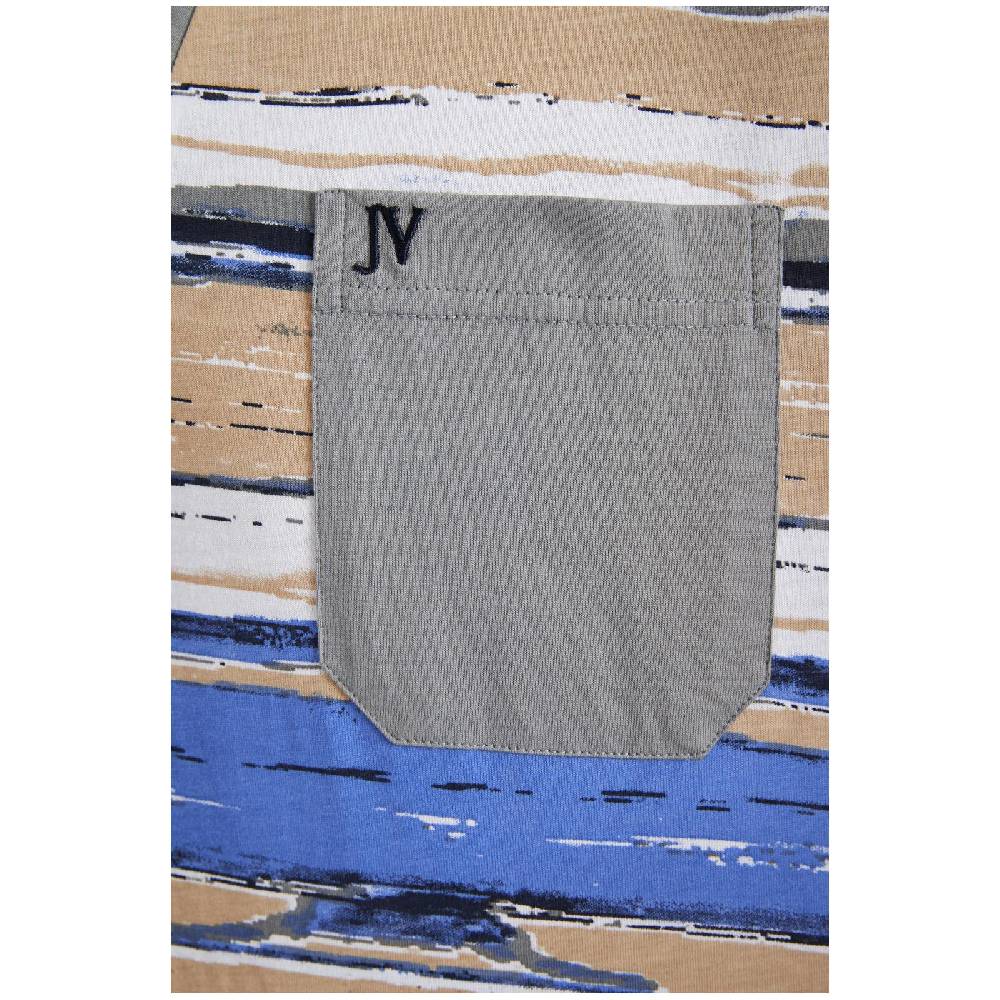 Jan Vanderstorm Kurzer Schlafanzug KOLLIN beige gemustert Online Shopping