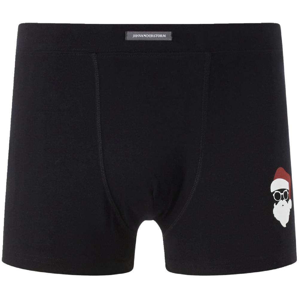 Jan Vanderstorm 3er Pack Retropant AABO schwarz grau rot Weihnachtsangebot
