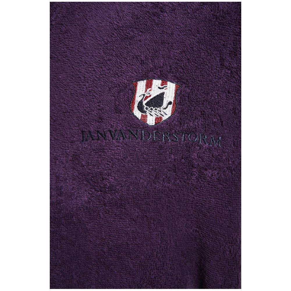 Jan Vanderstorm Bademantel JANNING lila Blitzangebot