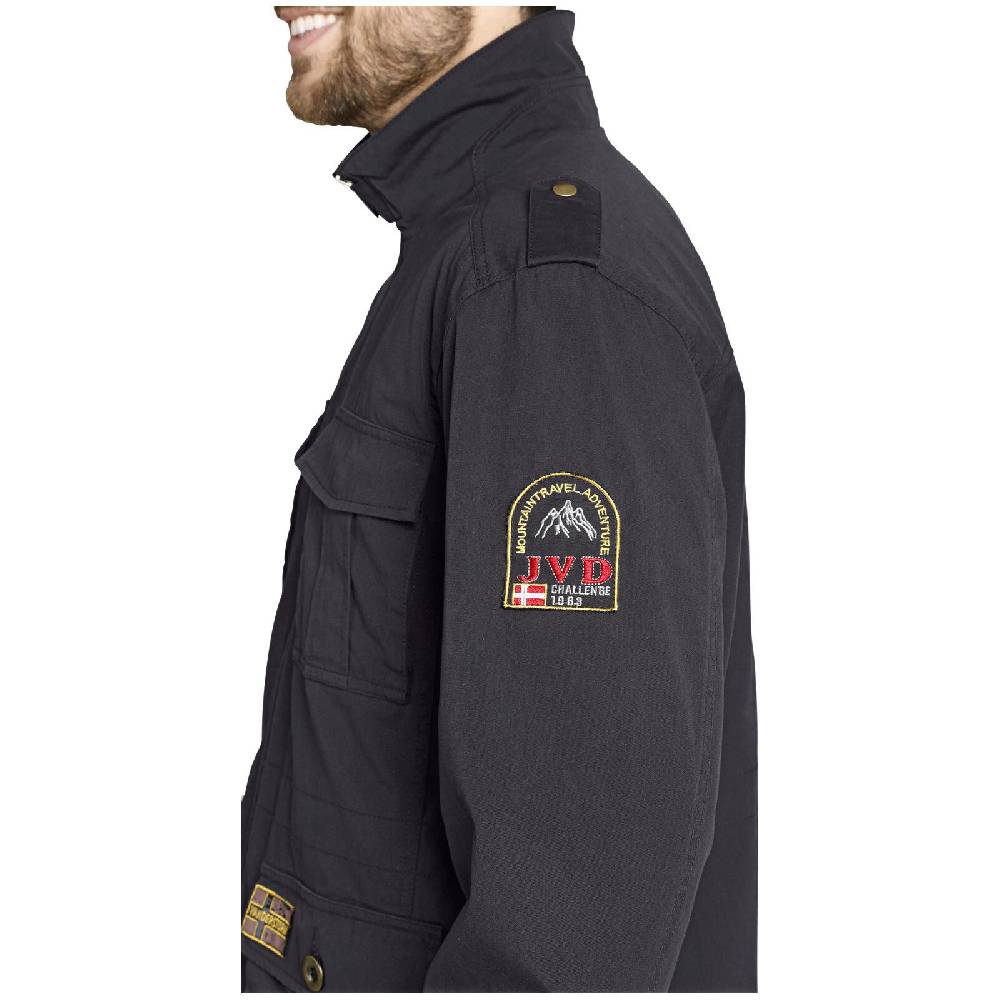 Jan Vanderstorm Fieldjacket BROR schwarz Kauf eins, bekomm eins gratis