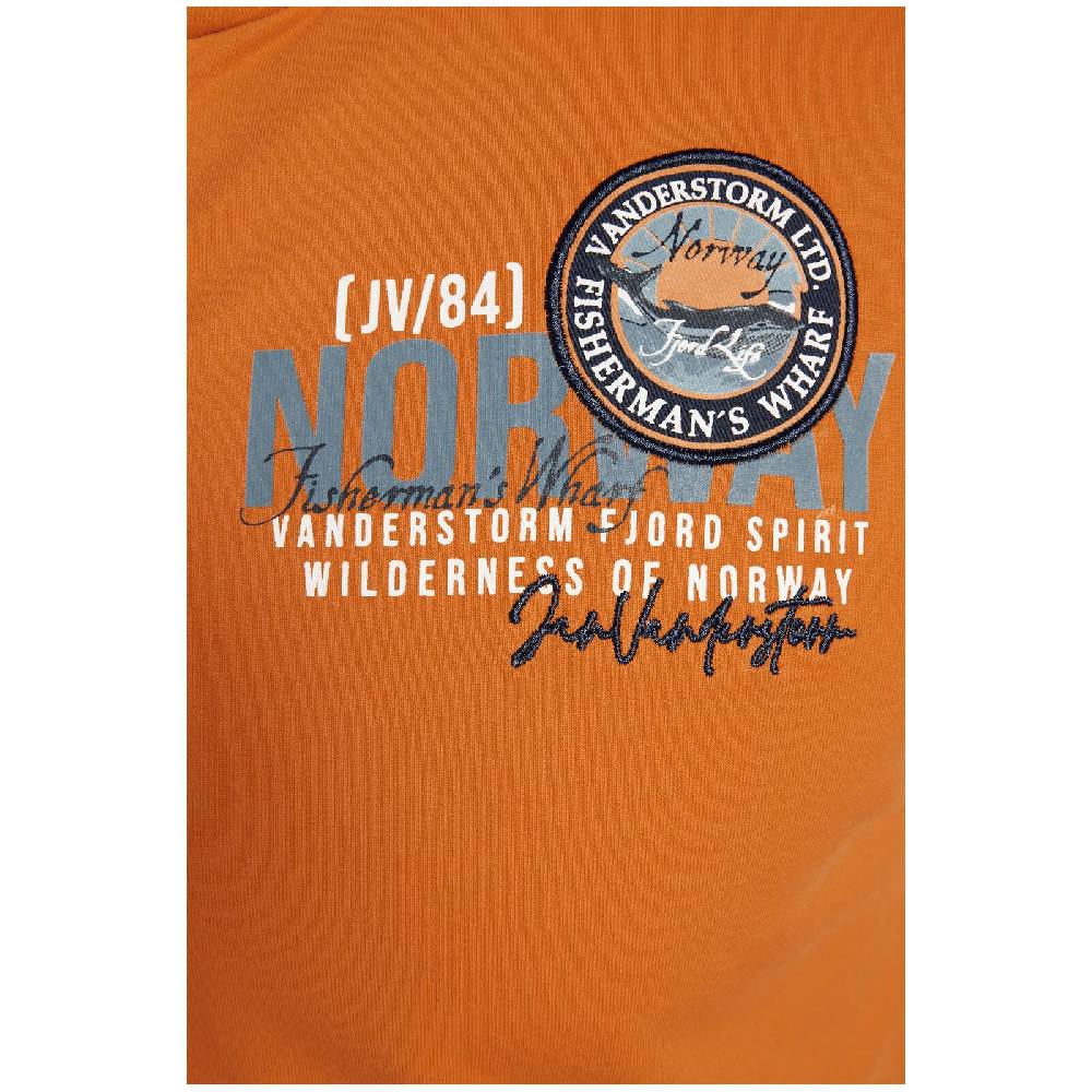 Jan Vanderstorm Sweatjacke RENKO orange Super Sparpreis