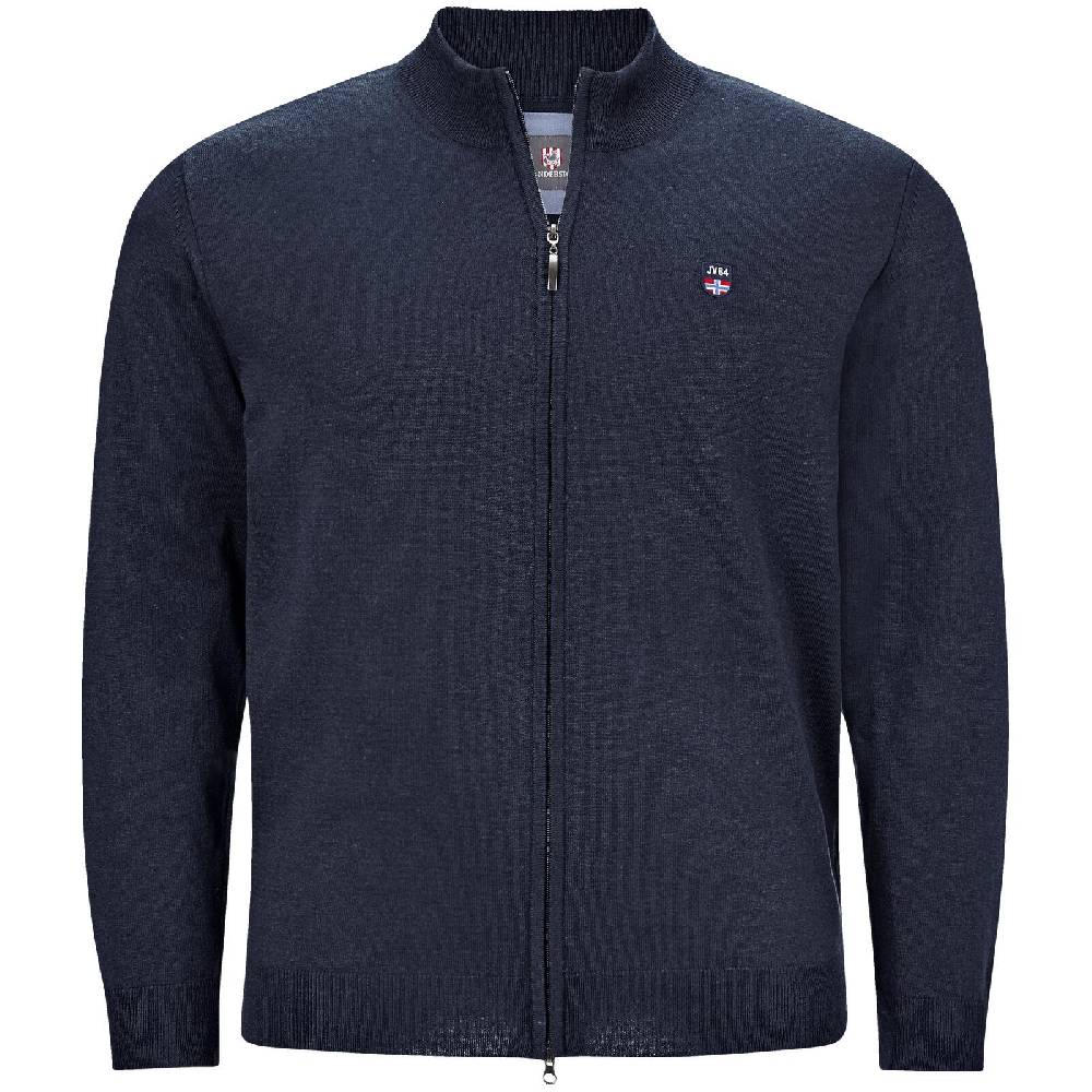 Jan Vanderstorm Strickjacke AGNER dunkelblau Begrenzte Freigabe