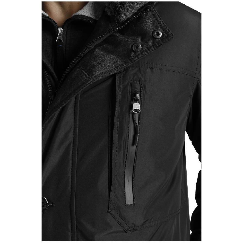 Jan Vanderstorm Funktionsjacke BOTULFR schwarz Clearance-Verkauf