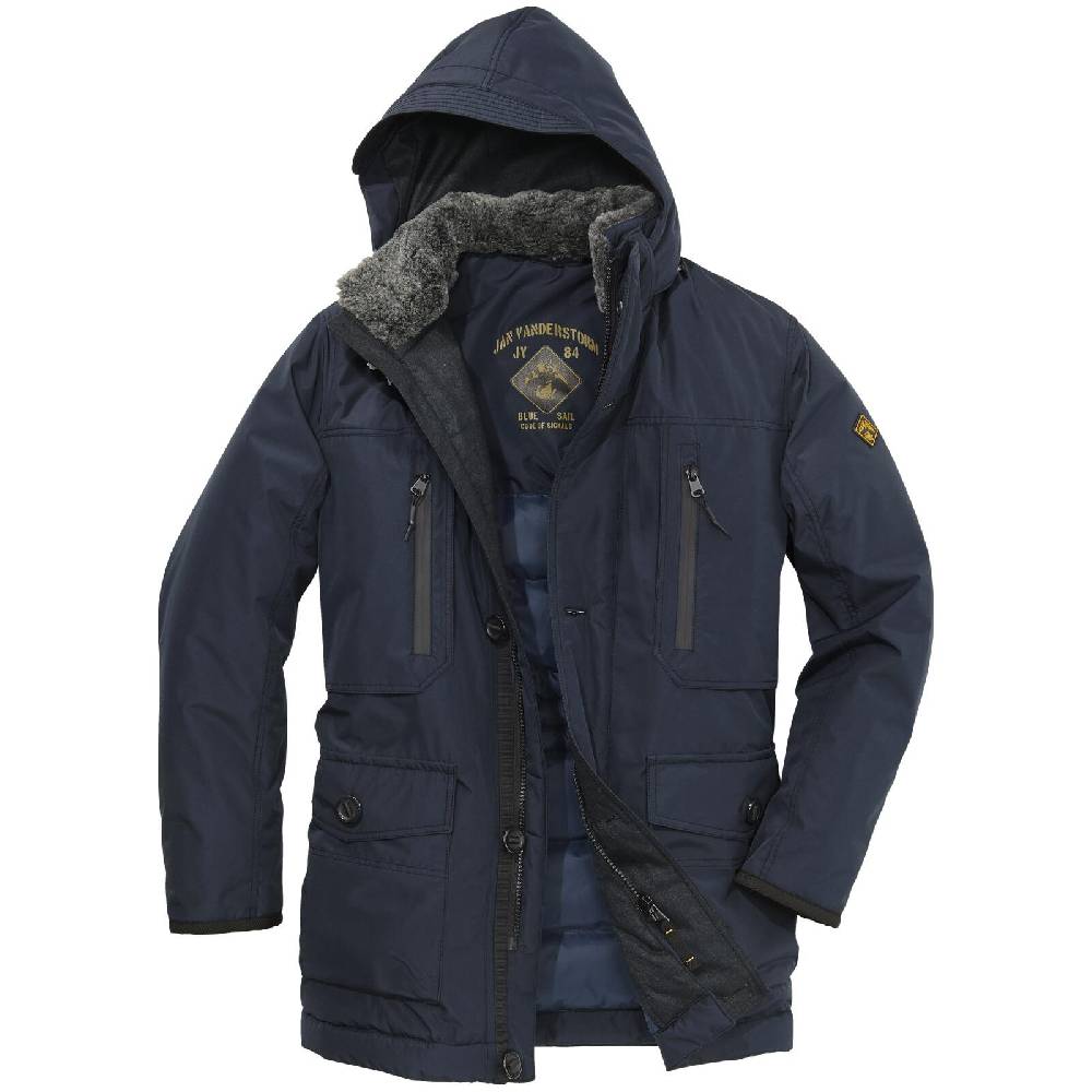 Jan Vanderstorm Funktionsjacke BOTULFR dunkelblau Kostenloser Versand international