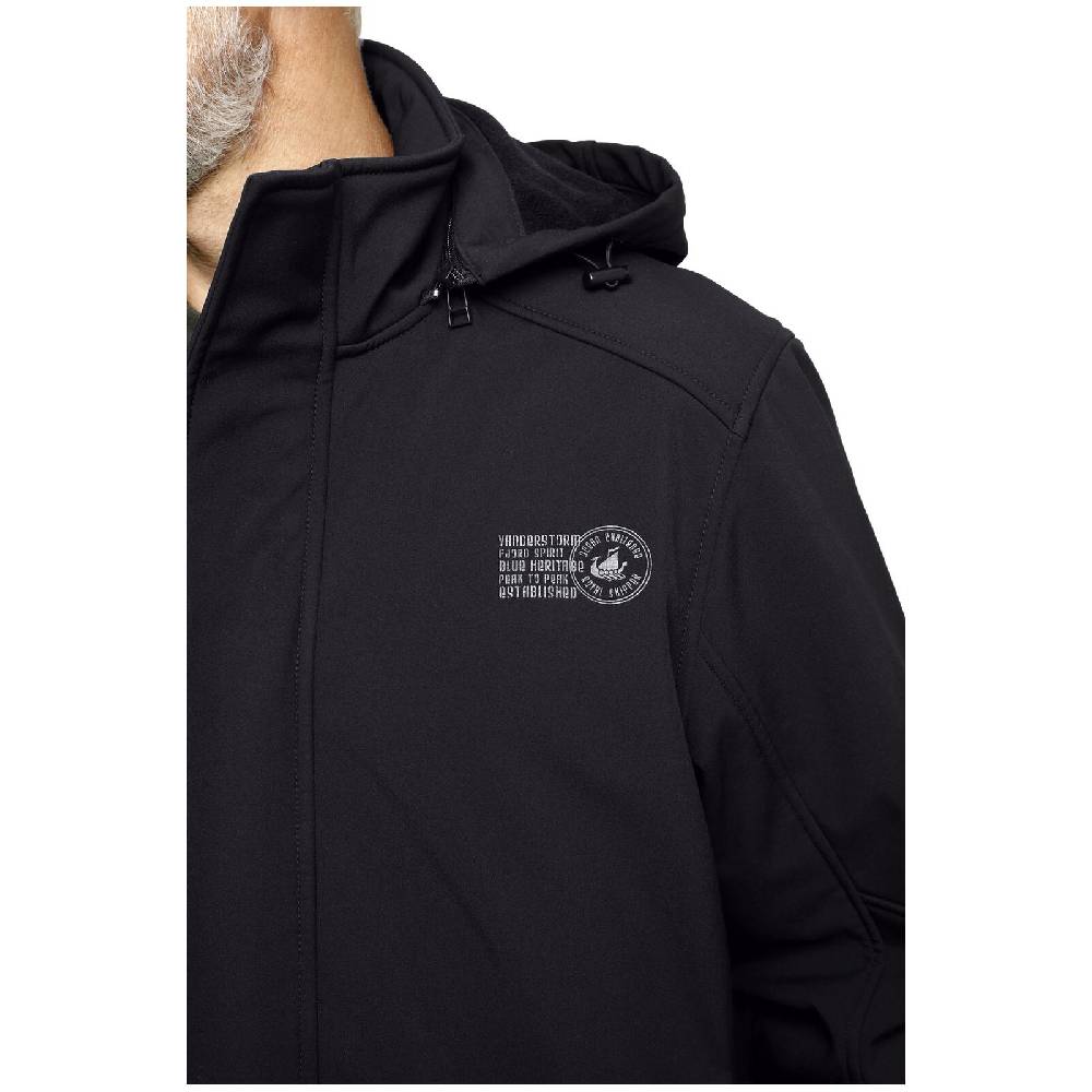 Jan Vanderstorm Softshelljacke MENNE schwarz Speichern exportieren