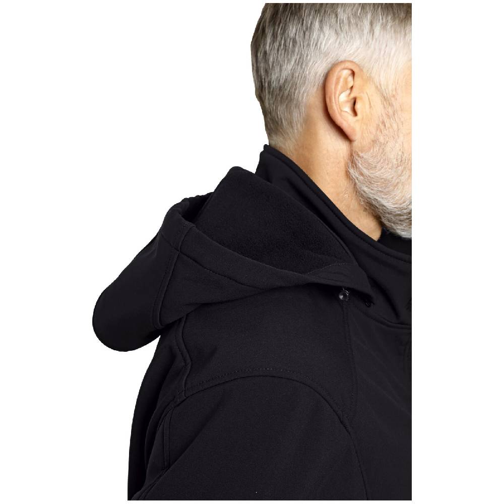 Jan Vanderstorm Softshelljacke MENNE schwarz Speichern exportieren