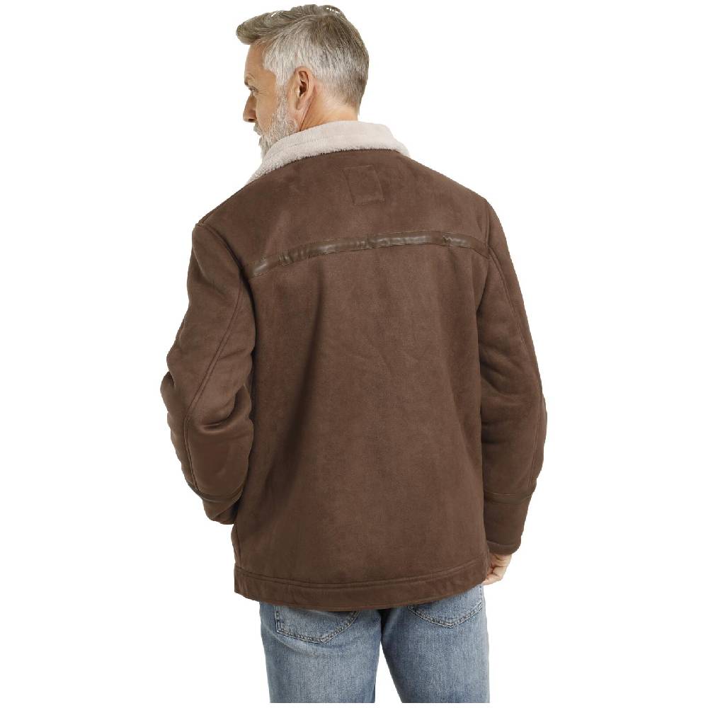 Jan Vanderstorm Jacke in Lederoptik LOTHAR braun Rabatte dieses Monats