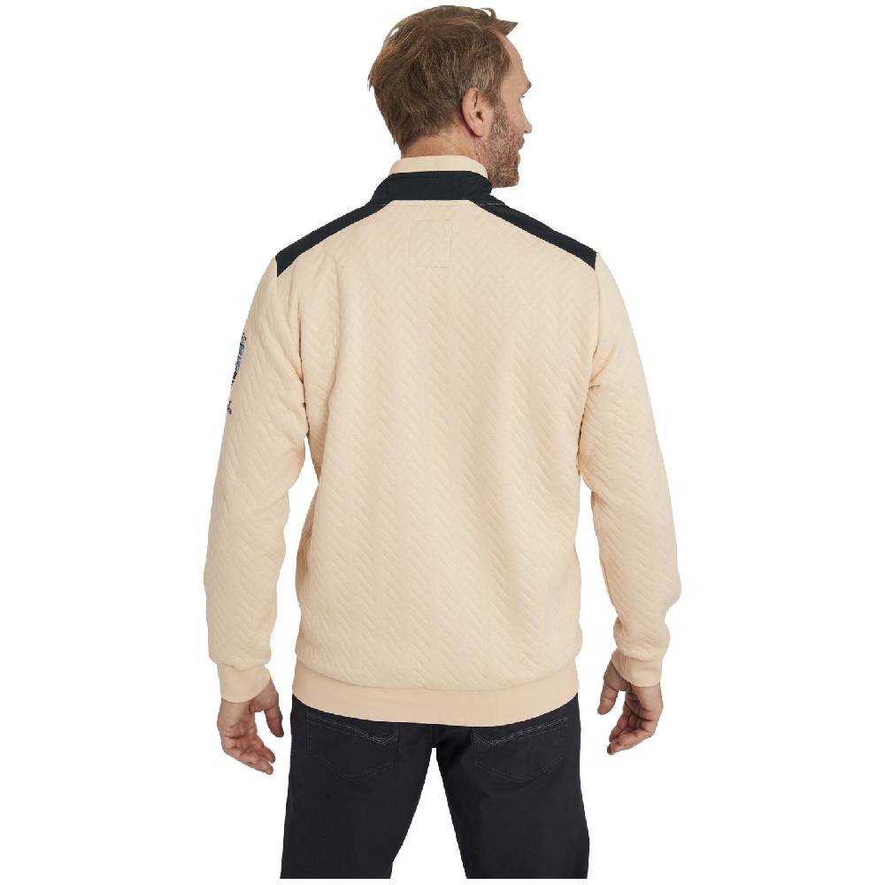 Jan Vanderstorm Sweatjacke HEIMO beige im Angebot