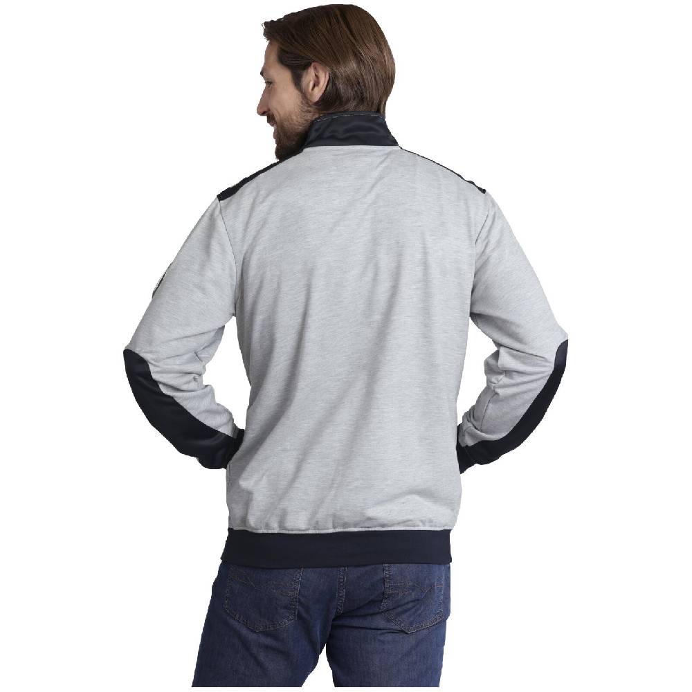 Jan Vanderstorm Sweatjacke HARDWIN grau melange Sonderangebot
