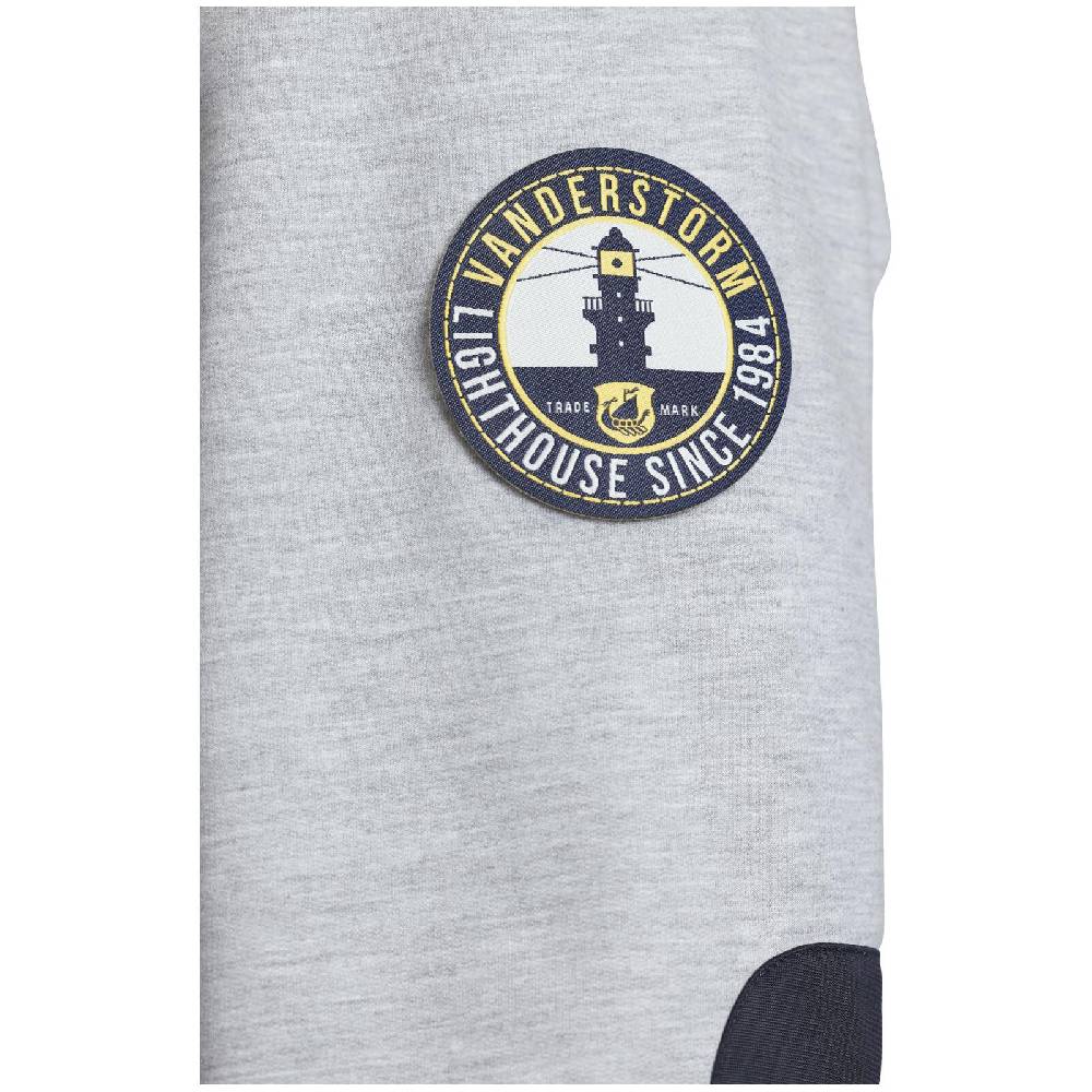 Jan Vanderstorm Sweatjacke HARDWIN grau melange Sonderangebot