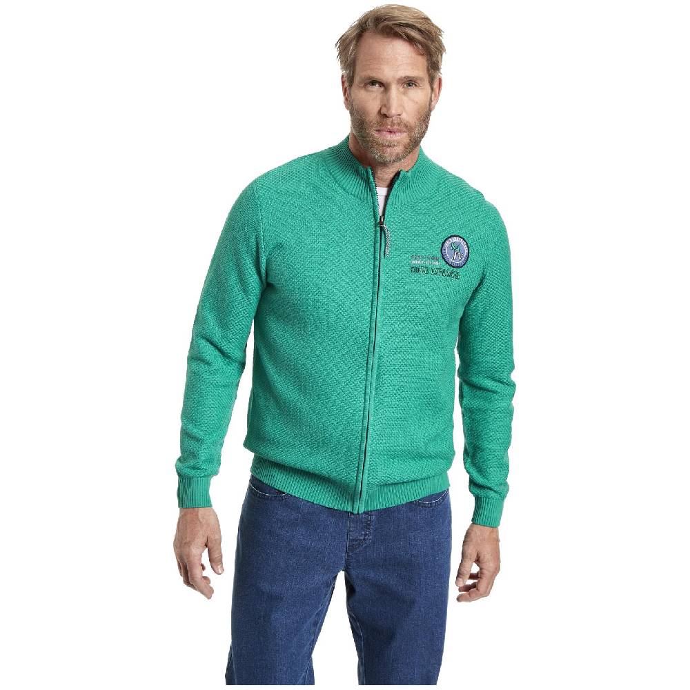 Jan Vanderstorm Strickjacke GAUT grün Rabatt