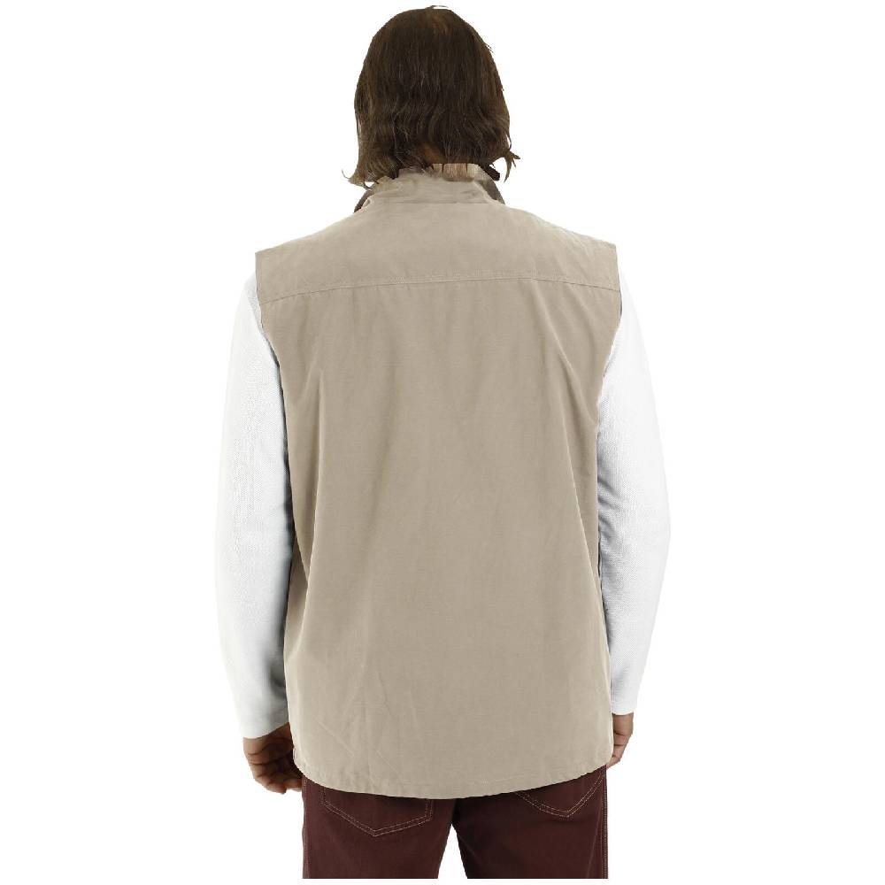 Jan Vanderstorm Trekking Weste HELMBOT beige Flash Sale