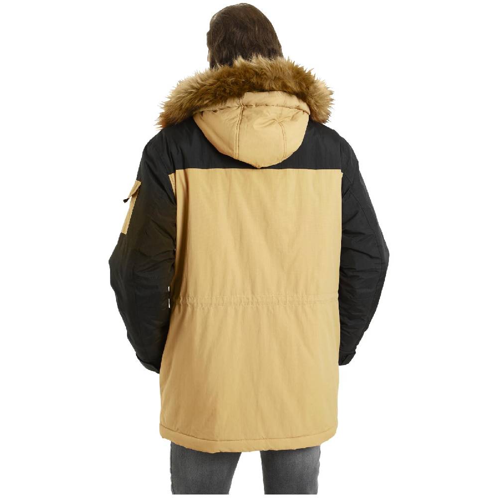 Jan Vanderstorm Parka JOKUM beige schwarz Black Friday