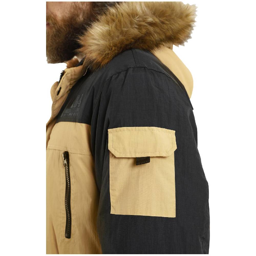 Jan Vanderstorm Parka JOKUM beige schwarz Black Friday