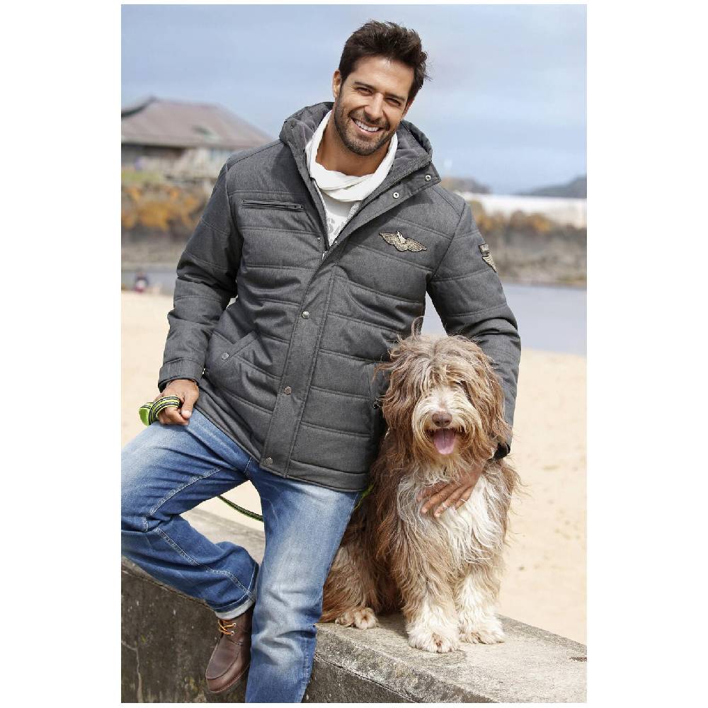Jan Vanderstorm Jacke JUHAPEKKA grau Online Outlet