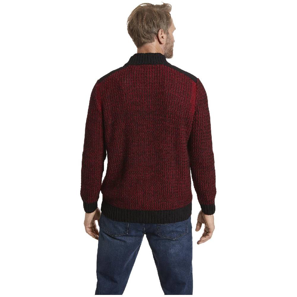 Jan Vanderstorm Strickjacke HALSTEN rot Bestseller