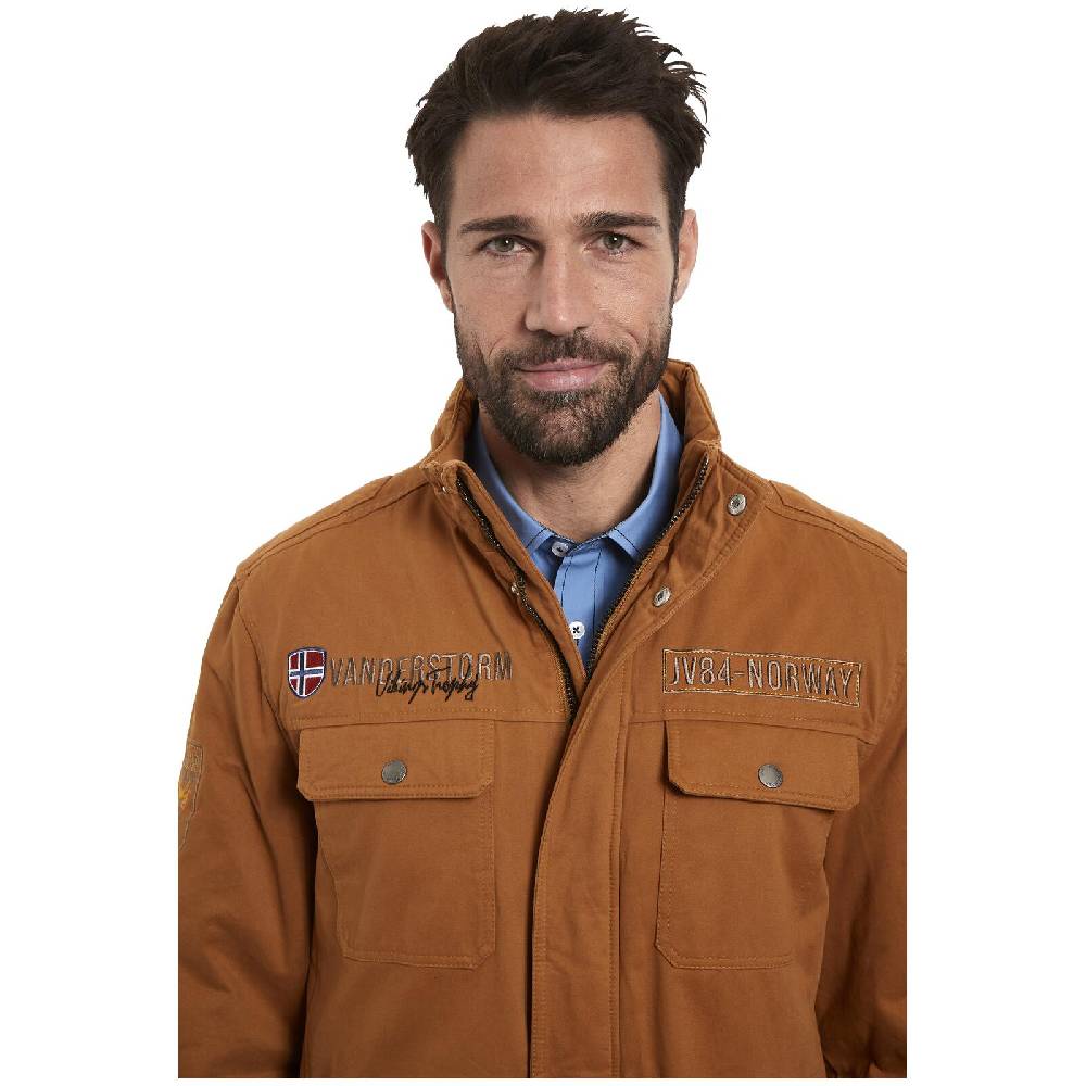 Jan Vanderstorm Fieldjacket VALDEMAR braun Saisonale Angebote