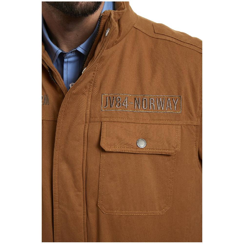 Jan Vanderstorm Fieldjacket VALDEMAR braun Saisonale Angebote