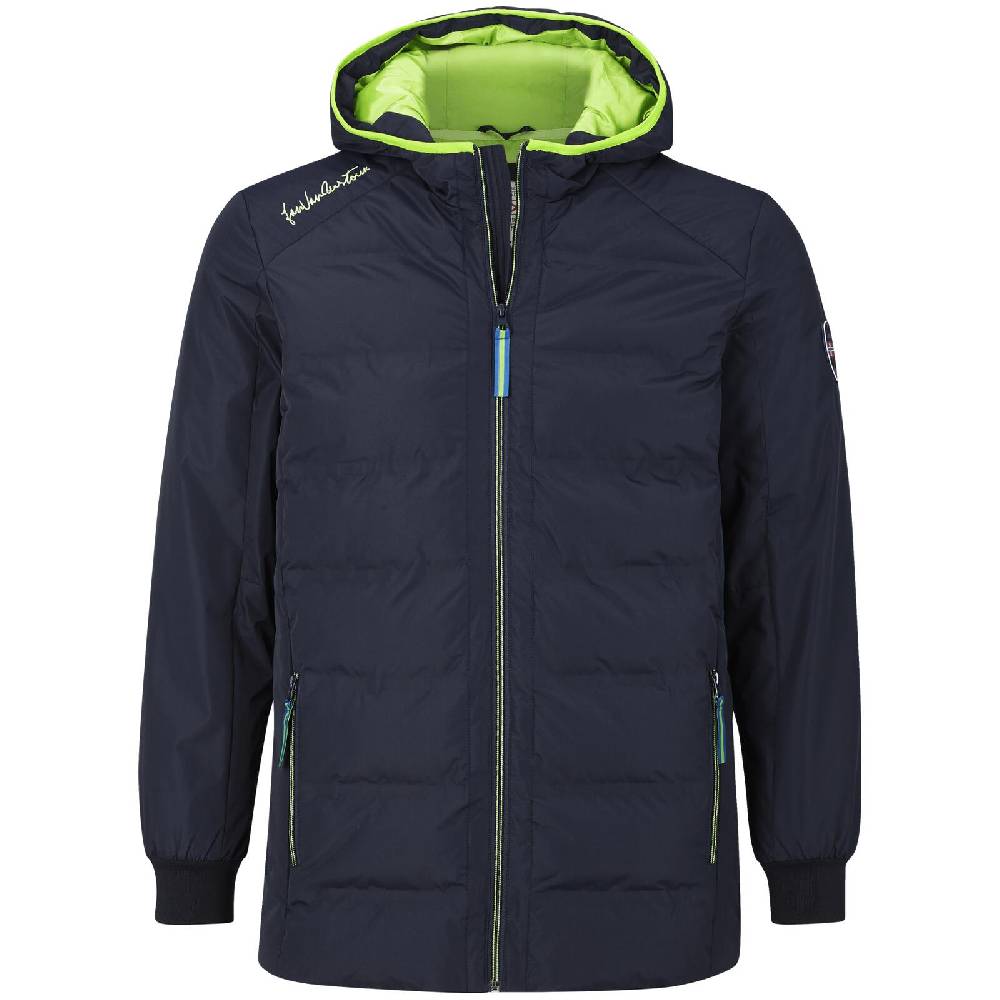 Jan Vanderstorm Steppjacke RUVEN dunkelblau Tägliche Deals