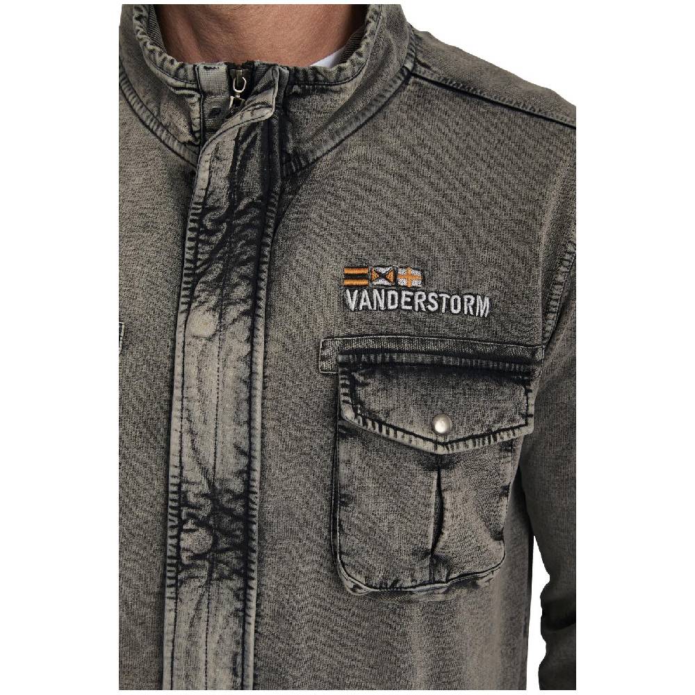 Jan Vanderstorm Sweatjacke GANGOLF dunkelgrau Letzte 3 Tage