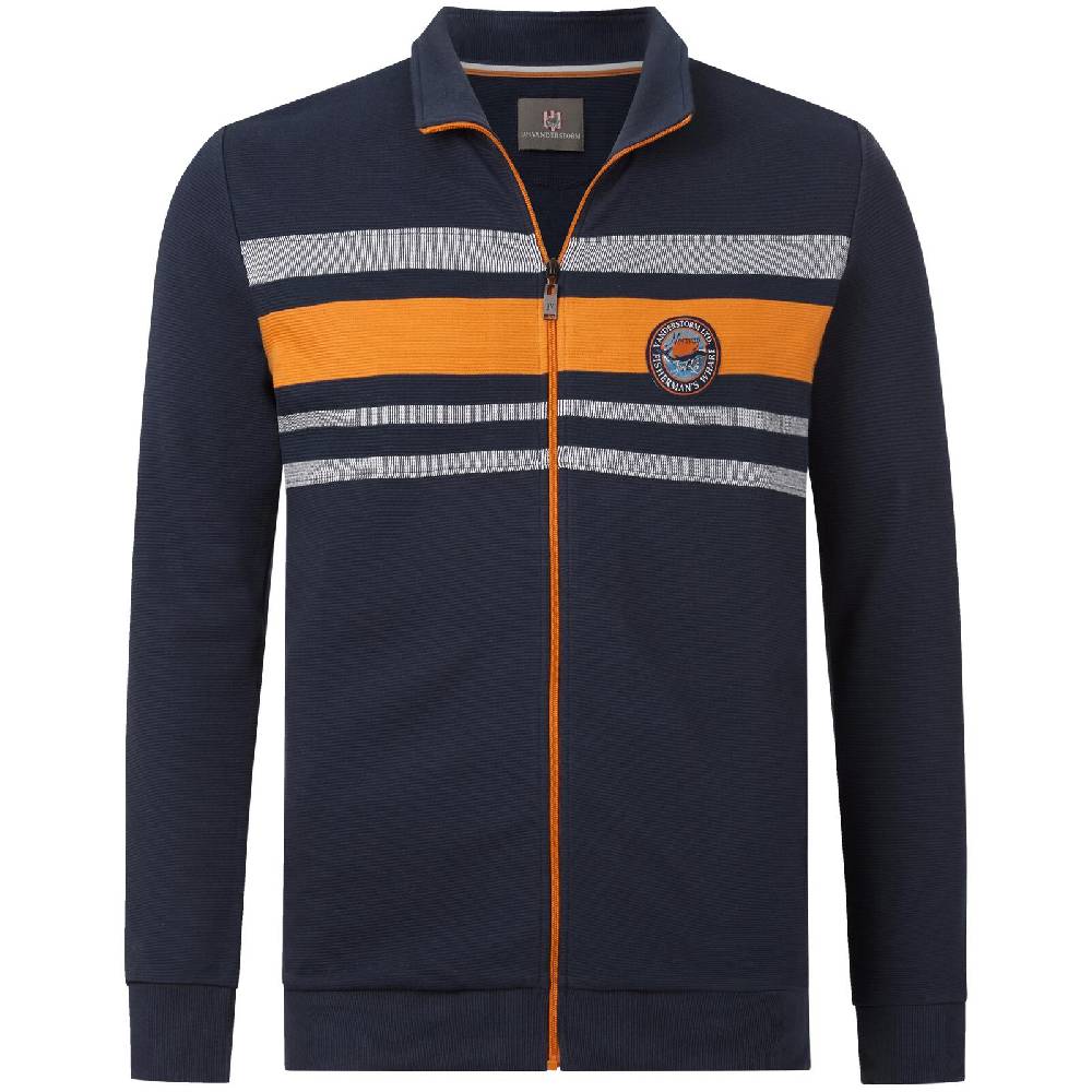 Jan Vanderstorm Sweatjacke HEELKO dunkelblau JETZT KAUFEN