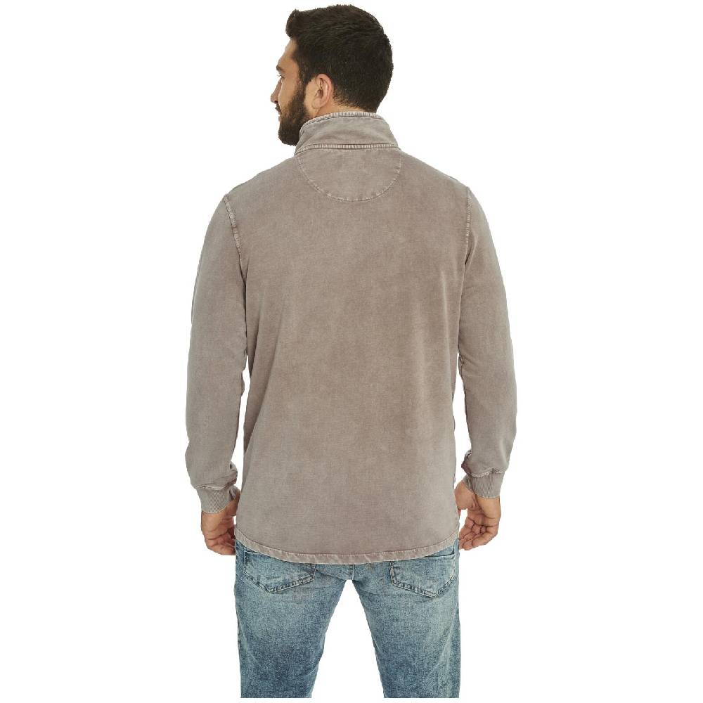 Jan Vanderstorm Sweatjacke GANGOLF hellbraun Letzter Tag