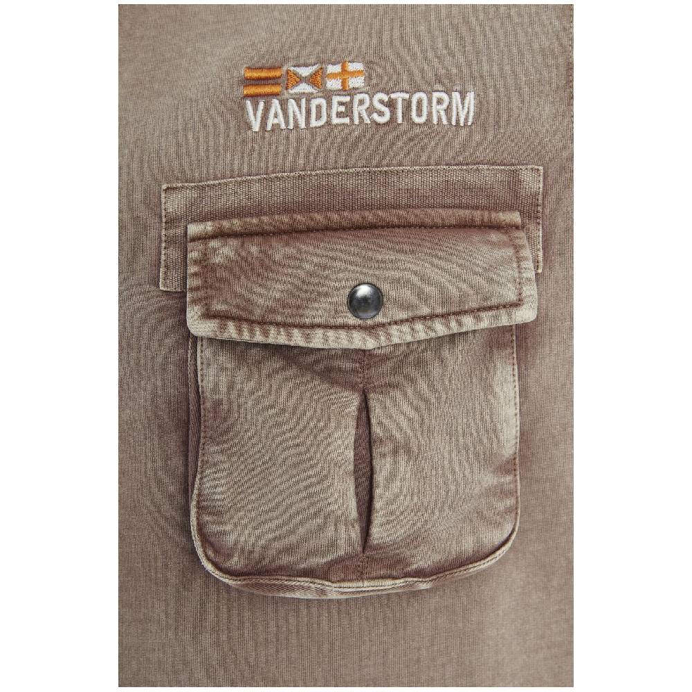 Jan Vanderstorm Sweatjacke GANGOLF hellbraun Letzter Tag