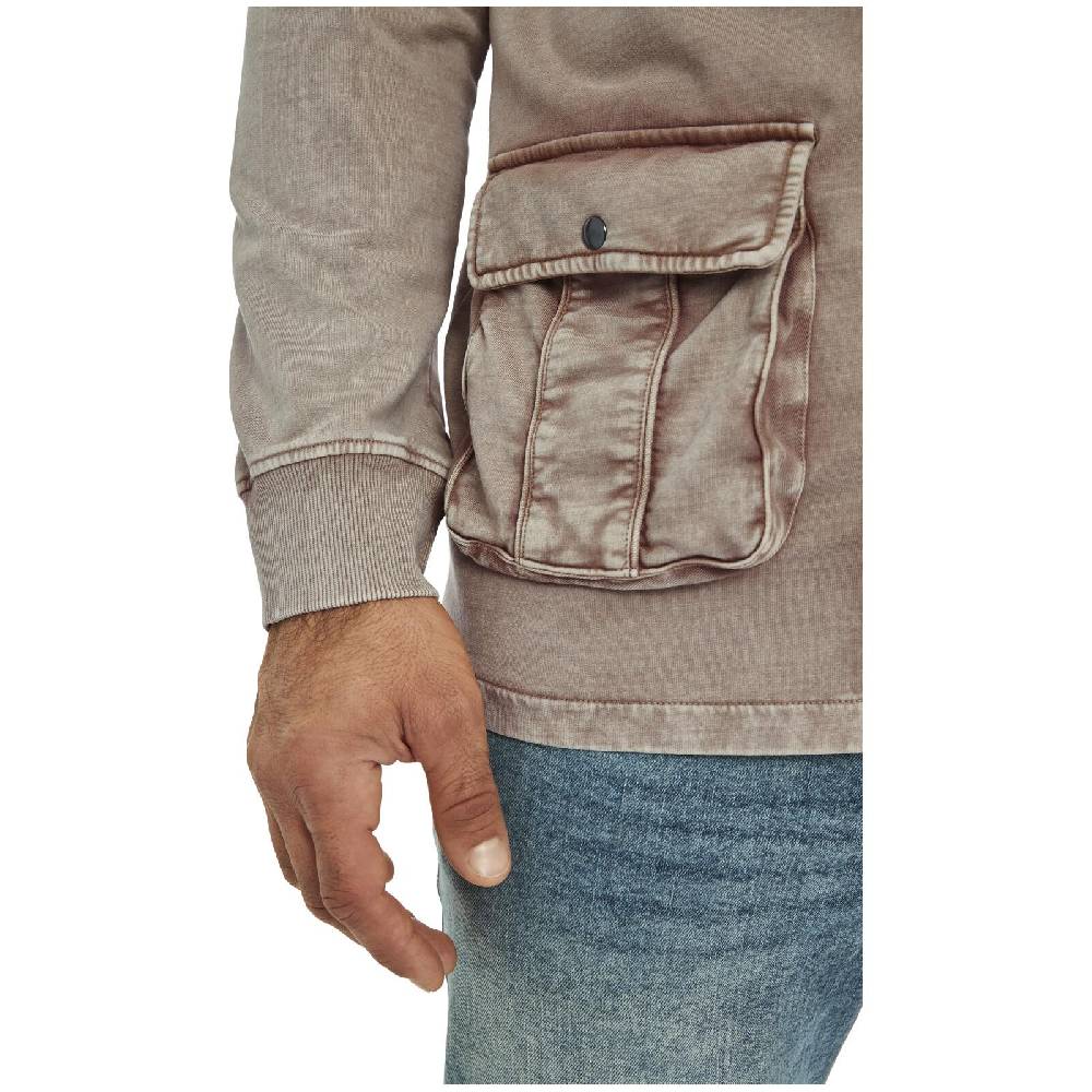 Jan Vanderstorm Sweatjacke GANGOLF hellbraun Letzter Tag