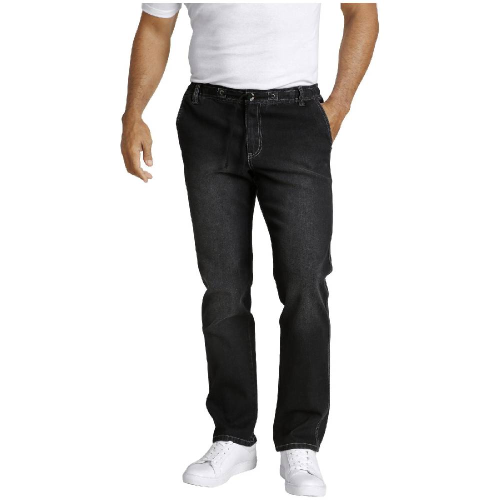 Jan Vanderstorm Schlupfjeans VERTTI schwarz 50% Rabatt für begrenzte Zeit