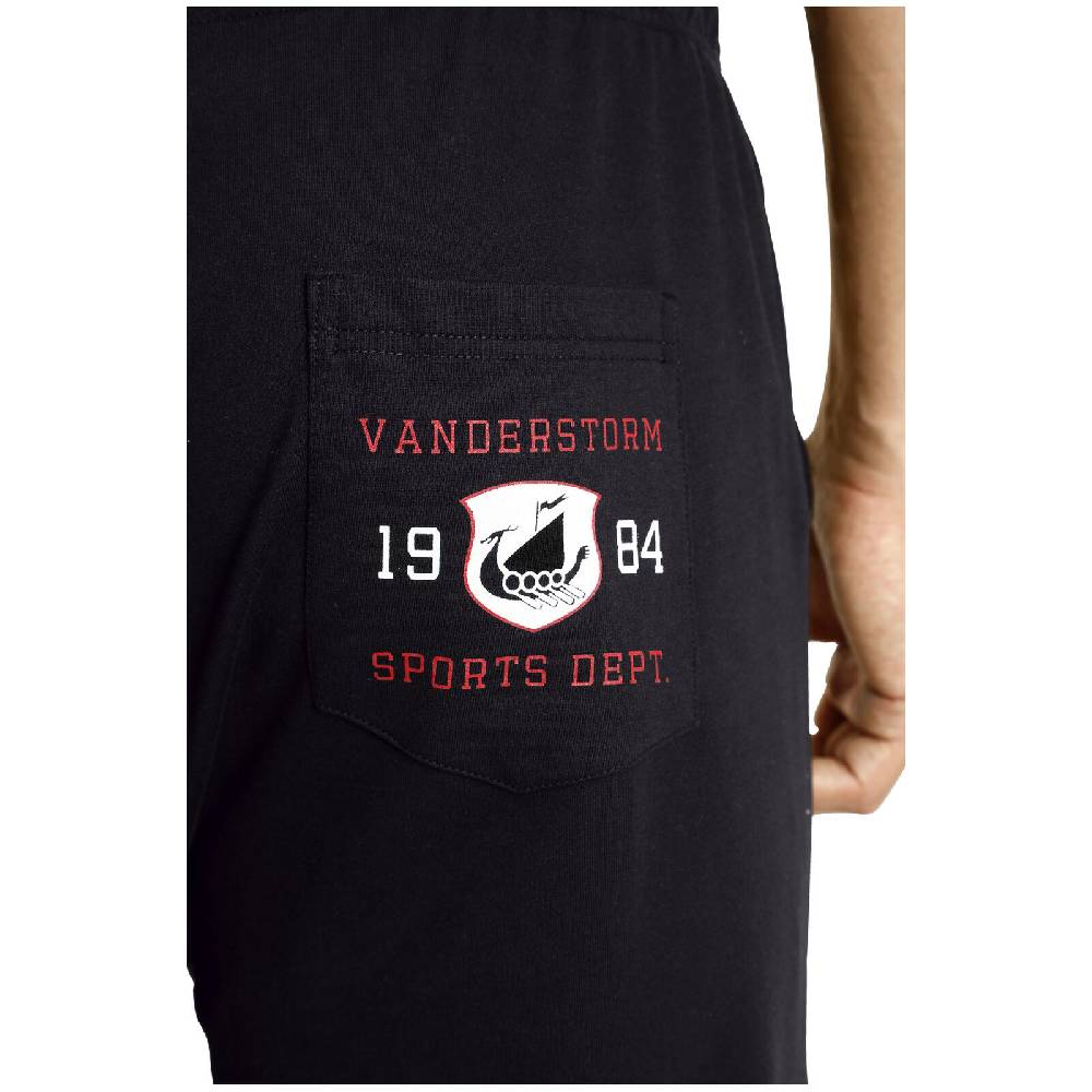 Jan Vanderstorm Jogginghose BJAN schwarz 2025