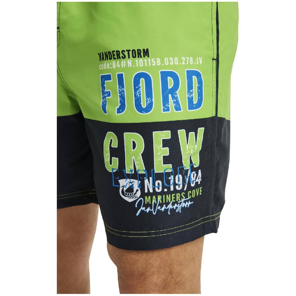 Jan Vanderstorm Badeshort REDHOLF grün Fabrikverkauf