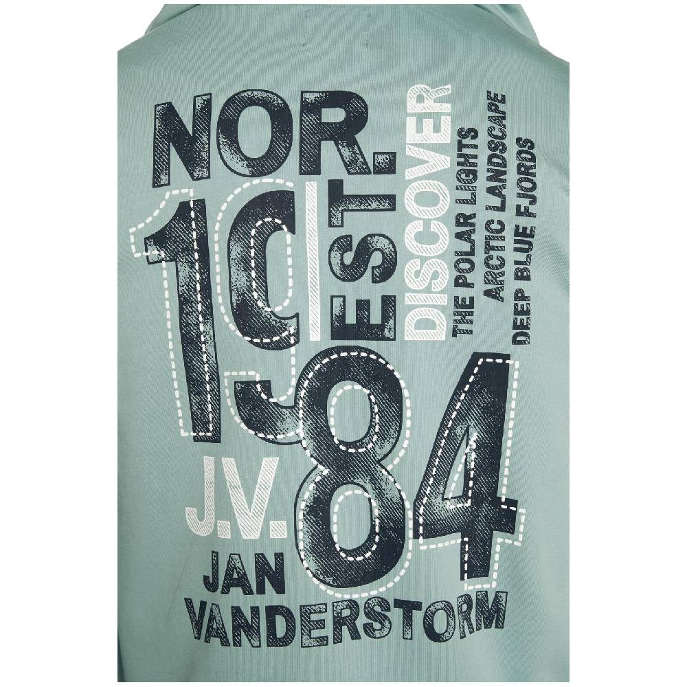 Jan Vanderstorm Sweatjacke GARRELF mint Limitierter Zeitrabatt