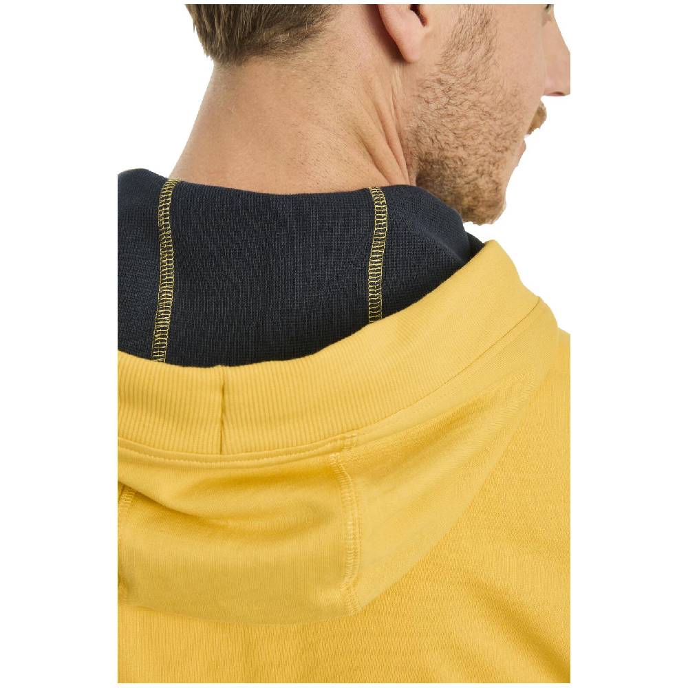 Jan Vanderstorm Sweatjacke PAULHARD gelb dunkelblau Saisonschlussverkauf